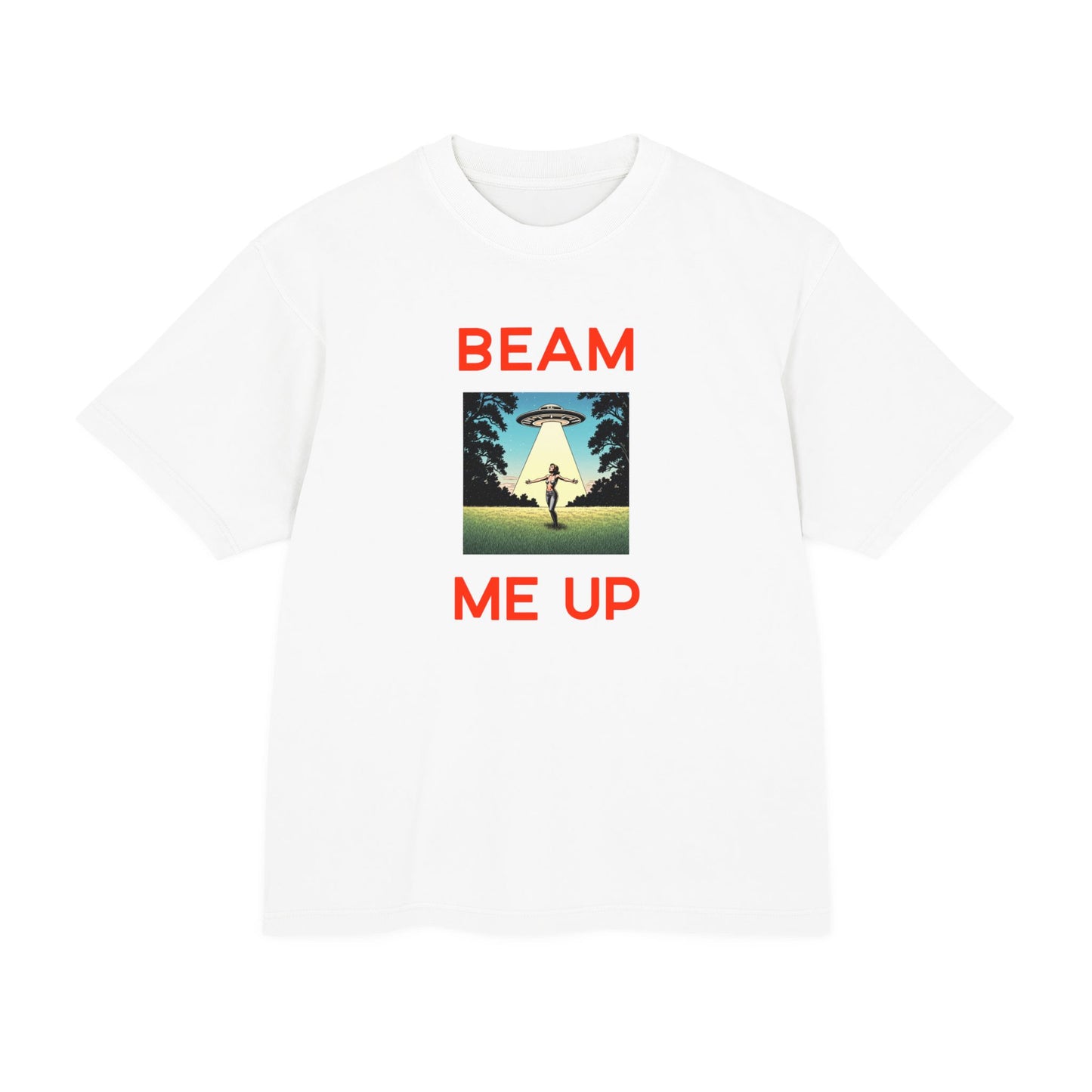 Beam Me Up - Unisex Urban Heavy Tee