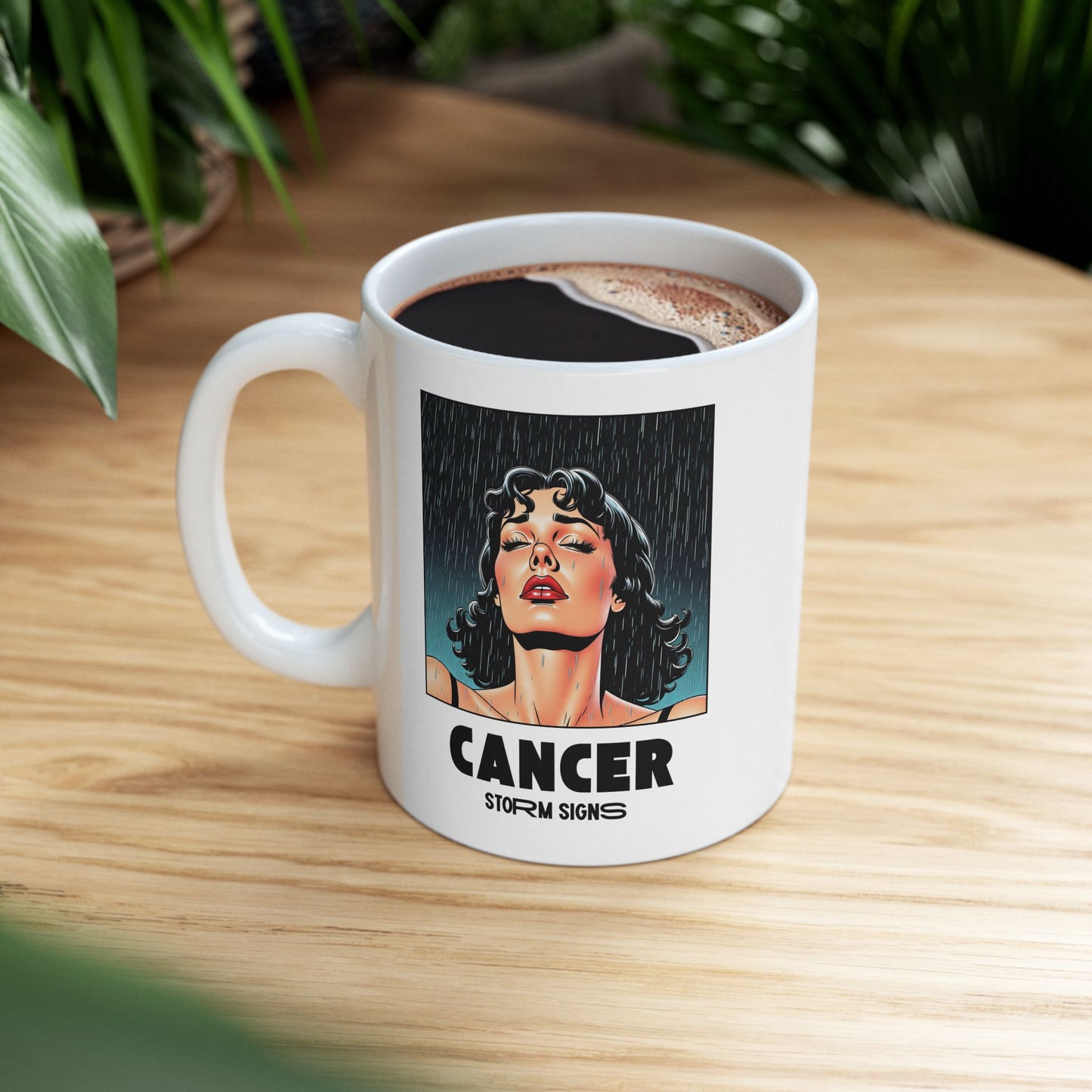 Storm Signs, Cancer - 11oz Ceramic Astrology Mug