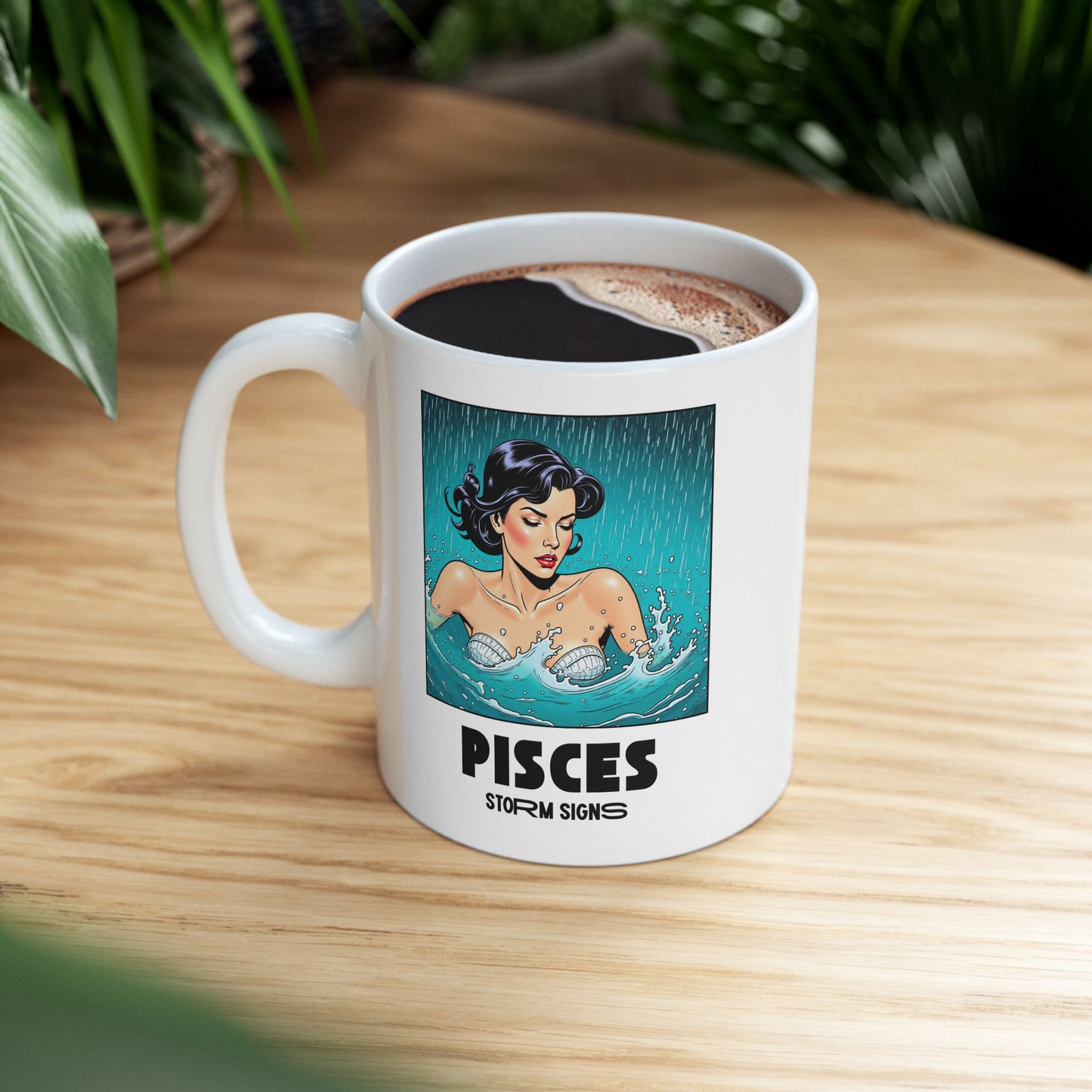 Storm Signs, Pisces - 11oz Ceramic Astrology Mug