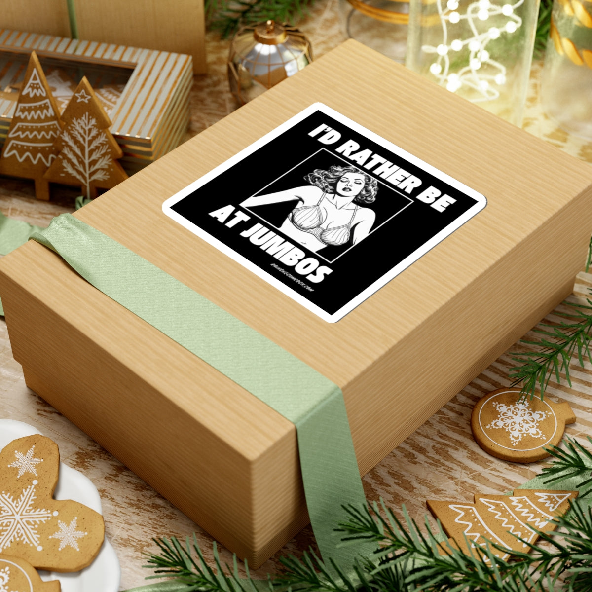 I'd Rather Be At Jumbo's - Sticker