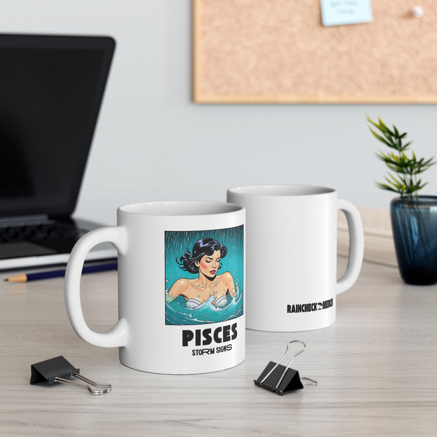 Storm Signs, Pisces - 11oz Ceramic Astrology Mug