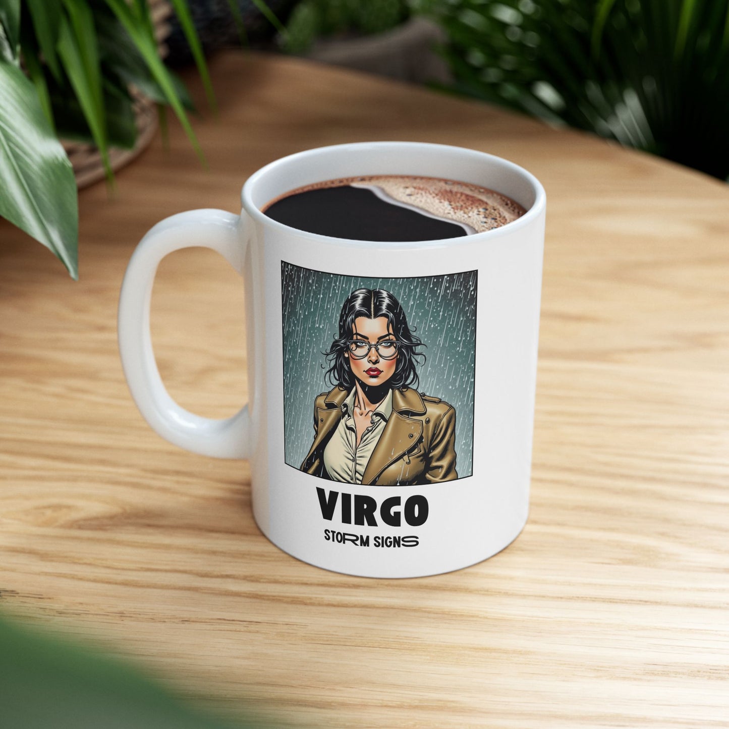 Storm Signs, Virgo - 11oz Ceramic Astrology Mug