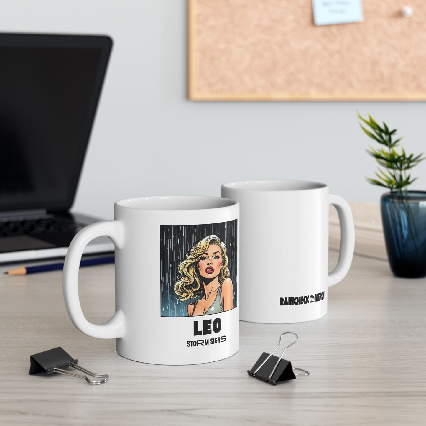 Storm Signs, Leo - 11oz Ceramic Astrology Mug