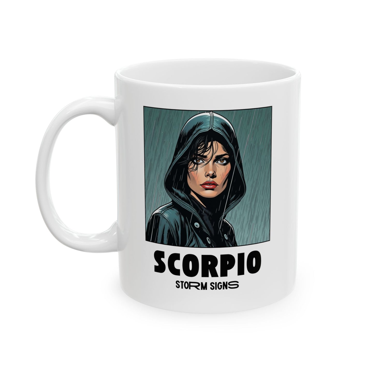 Storm Signs, Scorpio - 11oz Ceramic Astrology Mug