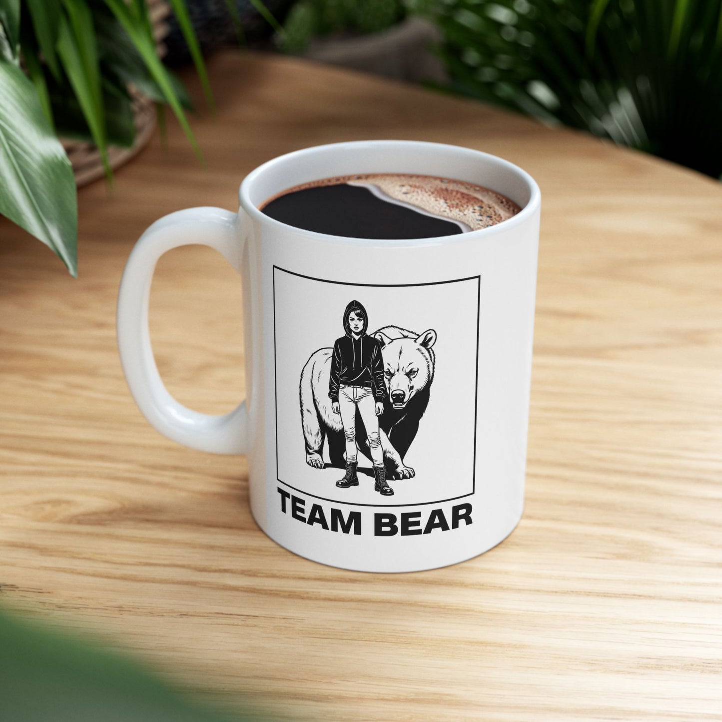 Team Bear- Ceremic 11oz Mug