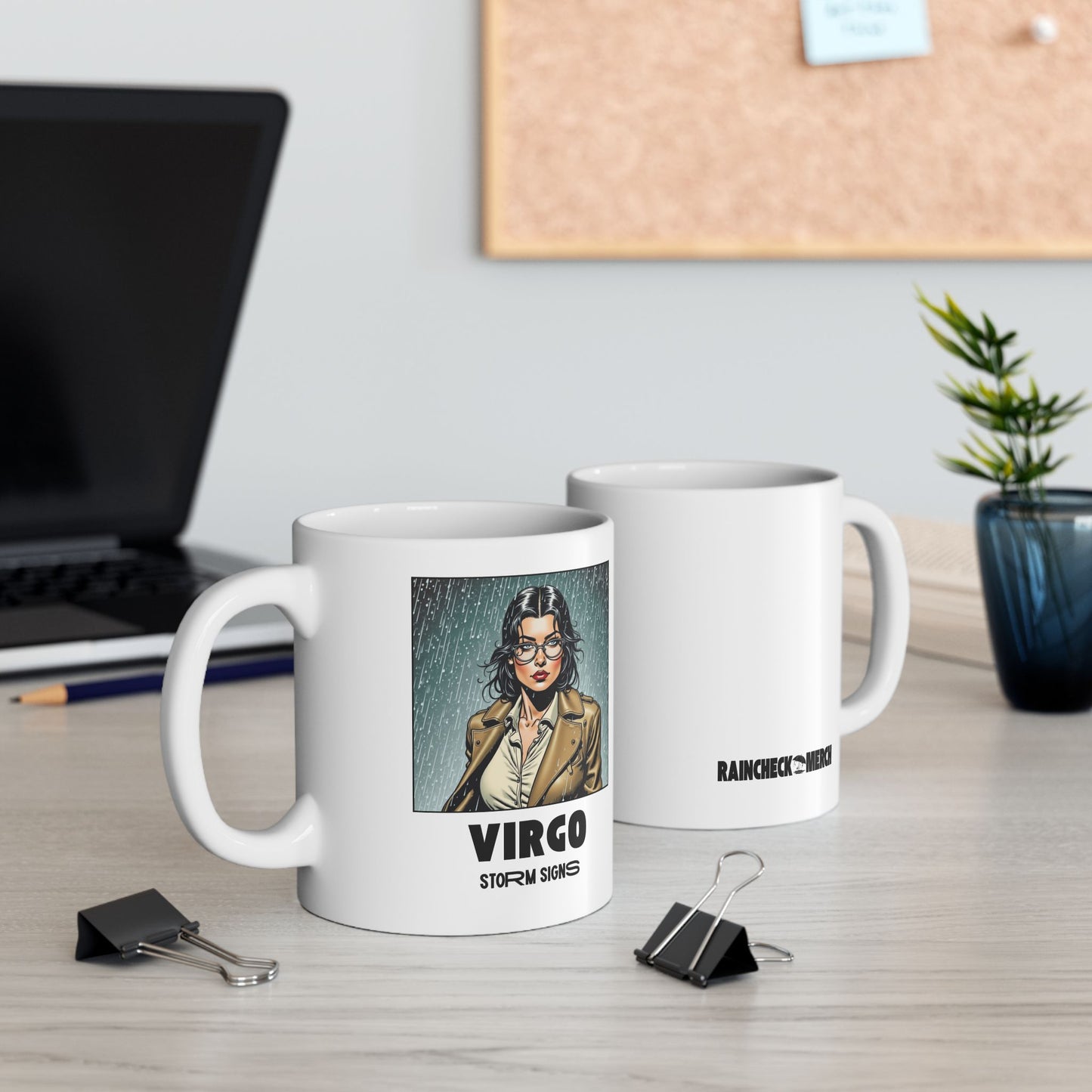 Storm Signs, Virgo - 11oz Ceramic Astrology Mug