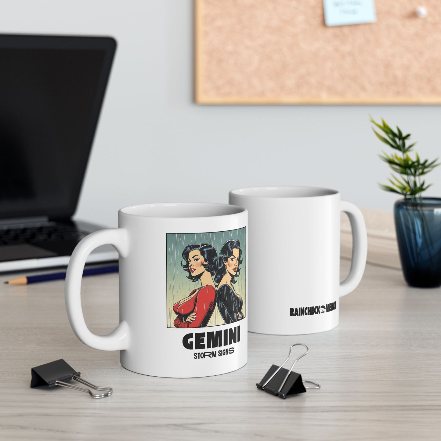 Storm Signs, Gemini - 11oz Ceramic Astrology Mug