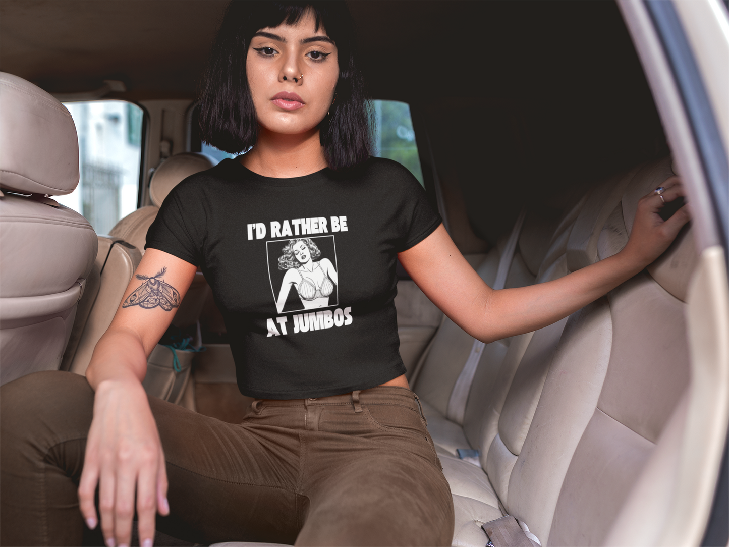 I'd Rather Be at Jumbo's - Baby Tee