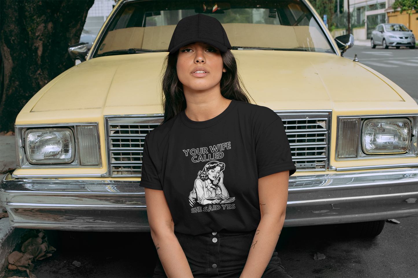Your Wife Called - Unisex Heavy Cotton Tee