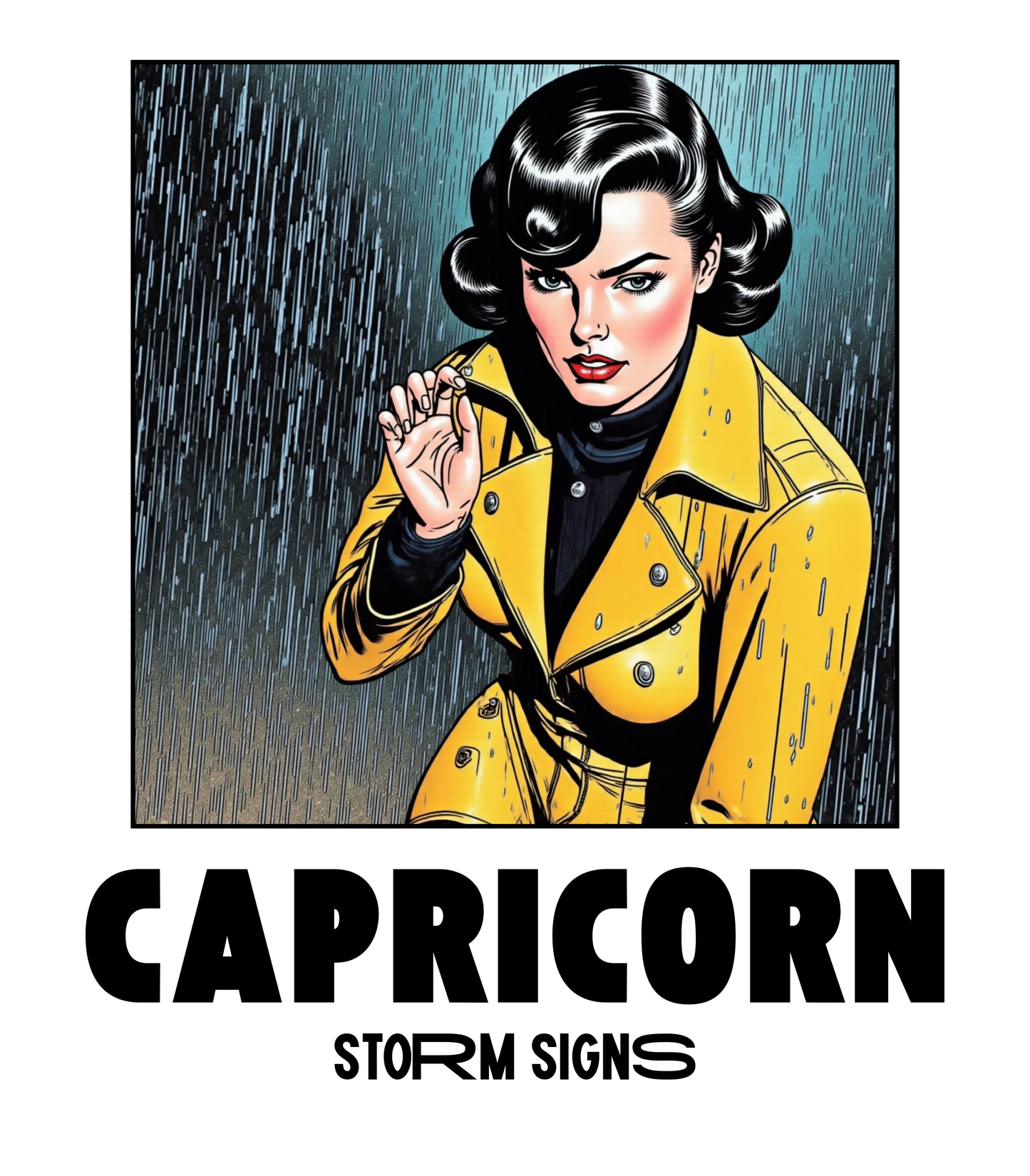 Storm Signs, Capricorn - 11oz Ceramic Astrology Mug