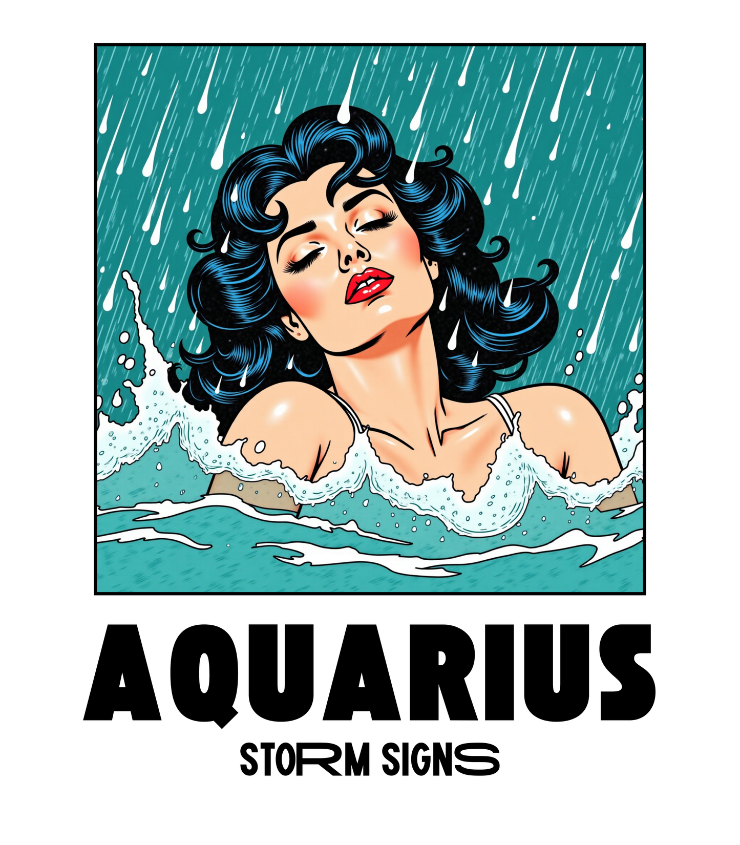 Storm Signs, Aquarius - 11oz Ceramic Astrology Mug