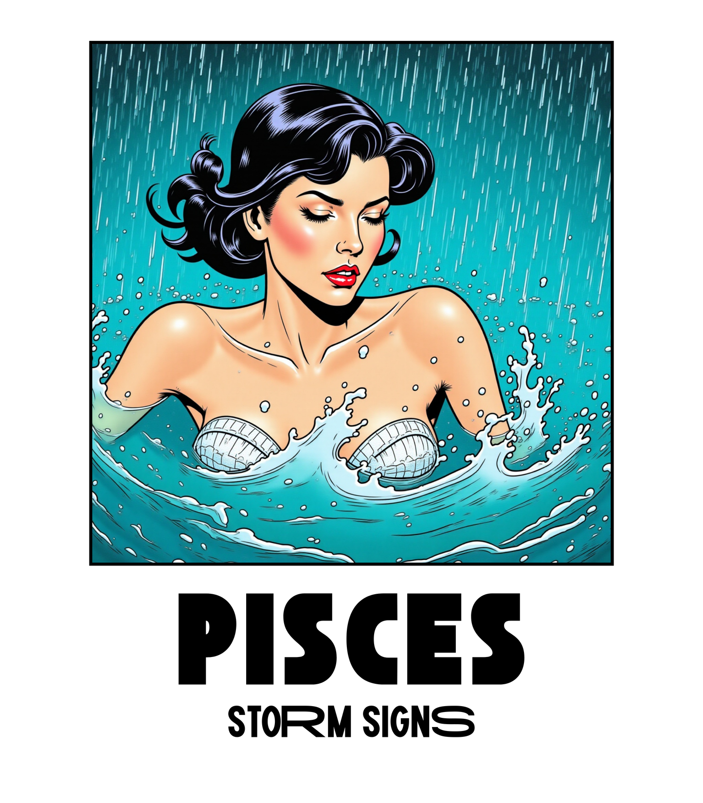 Storm Signs, Pisces - 11oz Ceramic Astrology Mug
