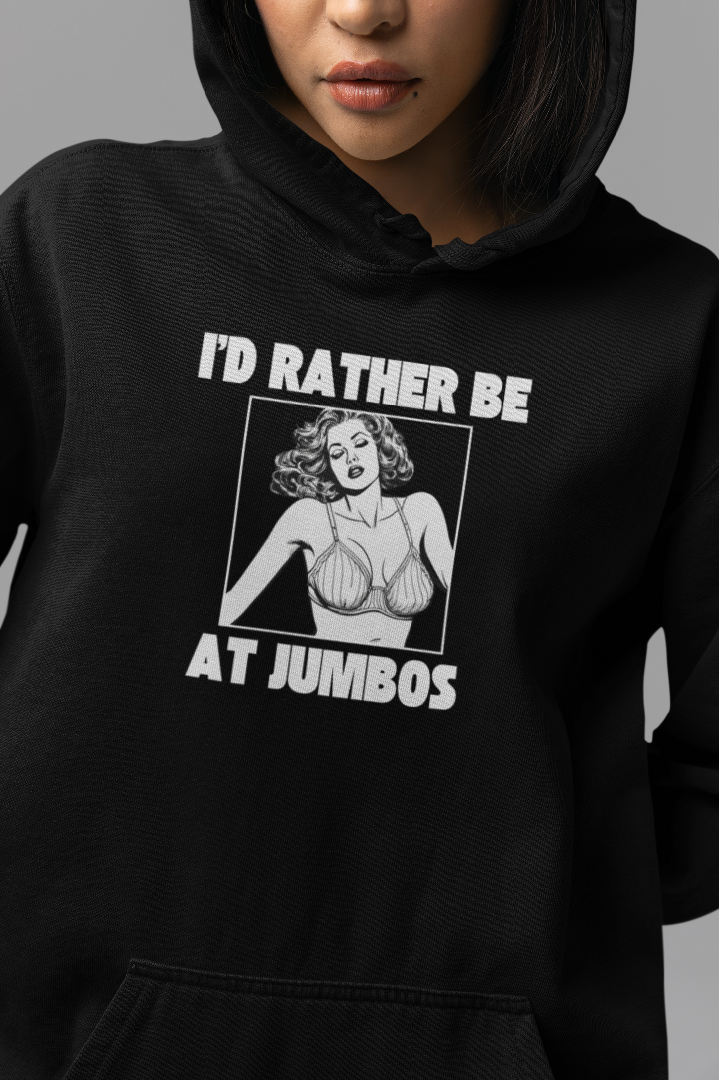 I'd Rather Be At Jumbo's - Champion Hoodie