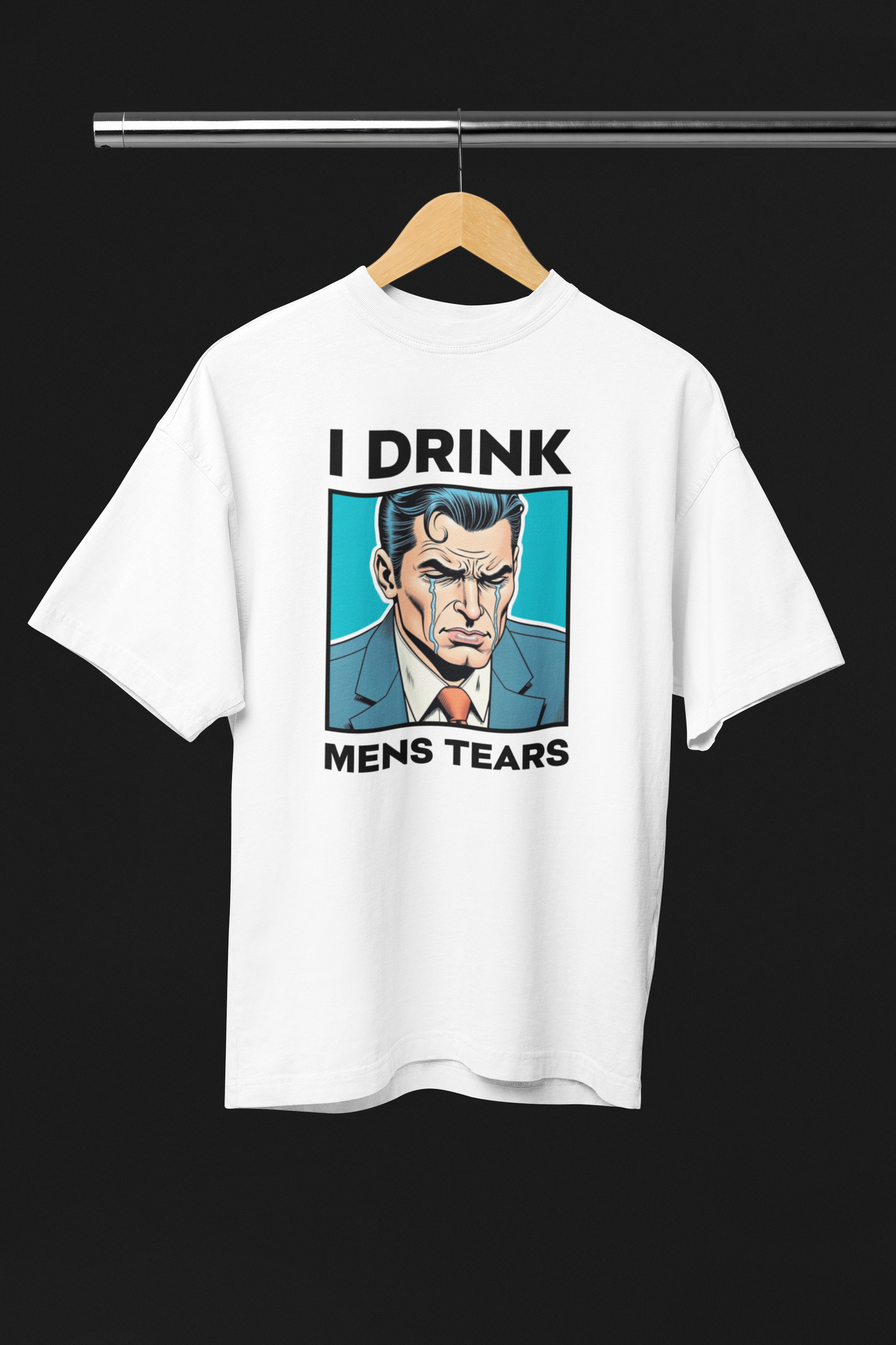 I Drink Men's Tears - Feminist Urban Heavy Tee