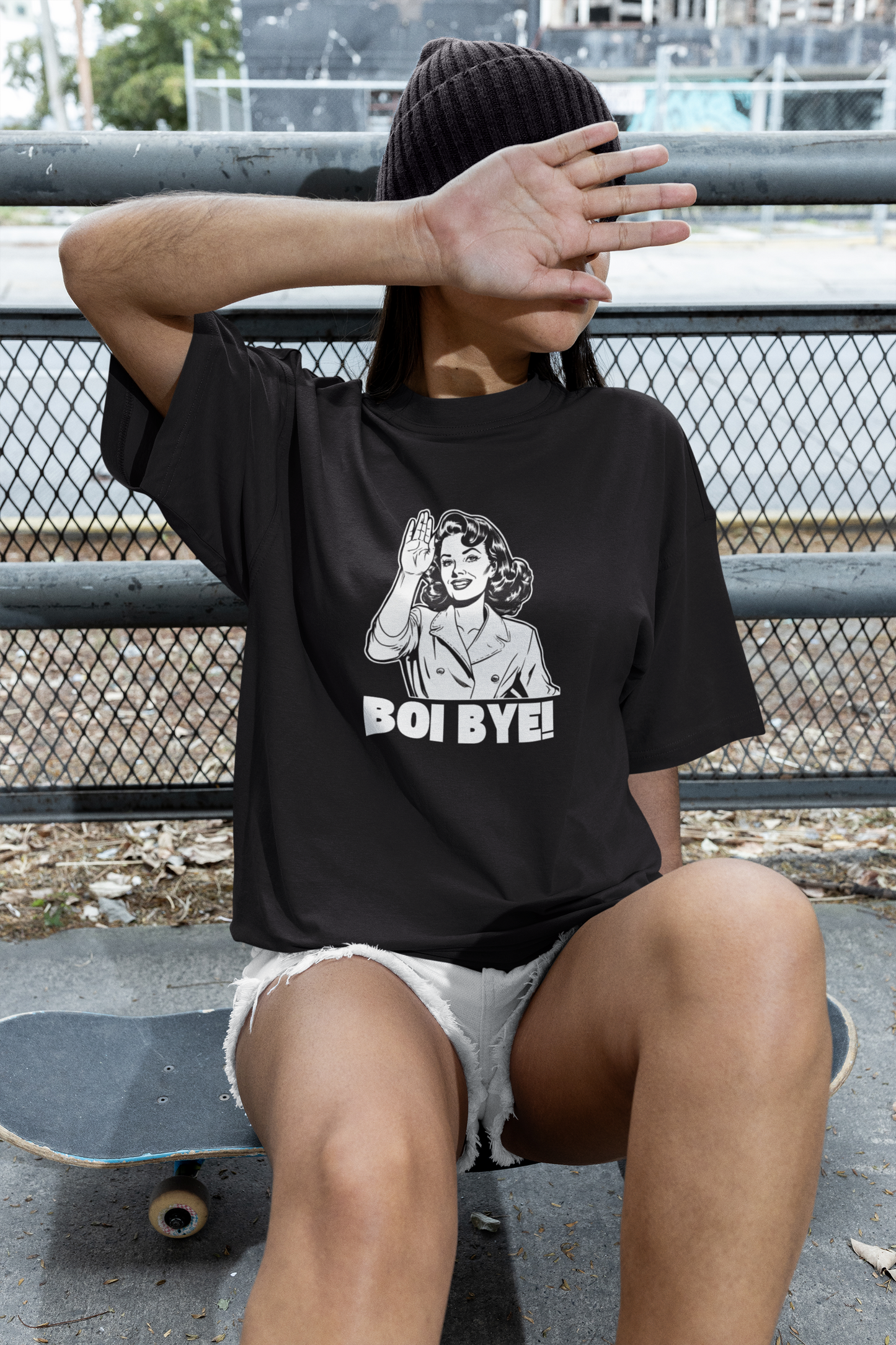 Boi Bye - Feminist Unisex Heavy Cotton Tee