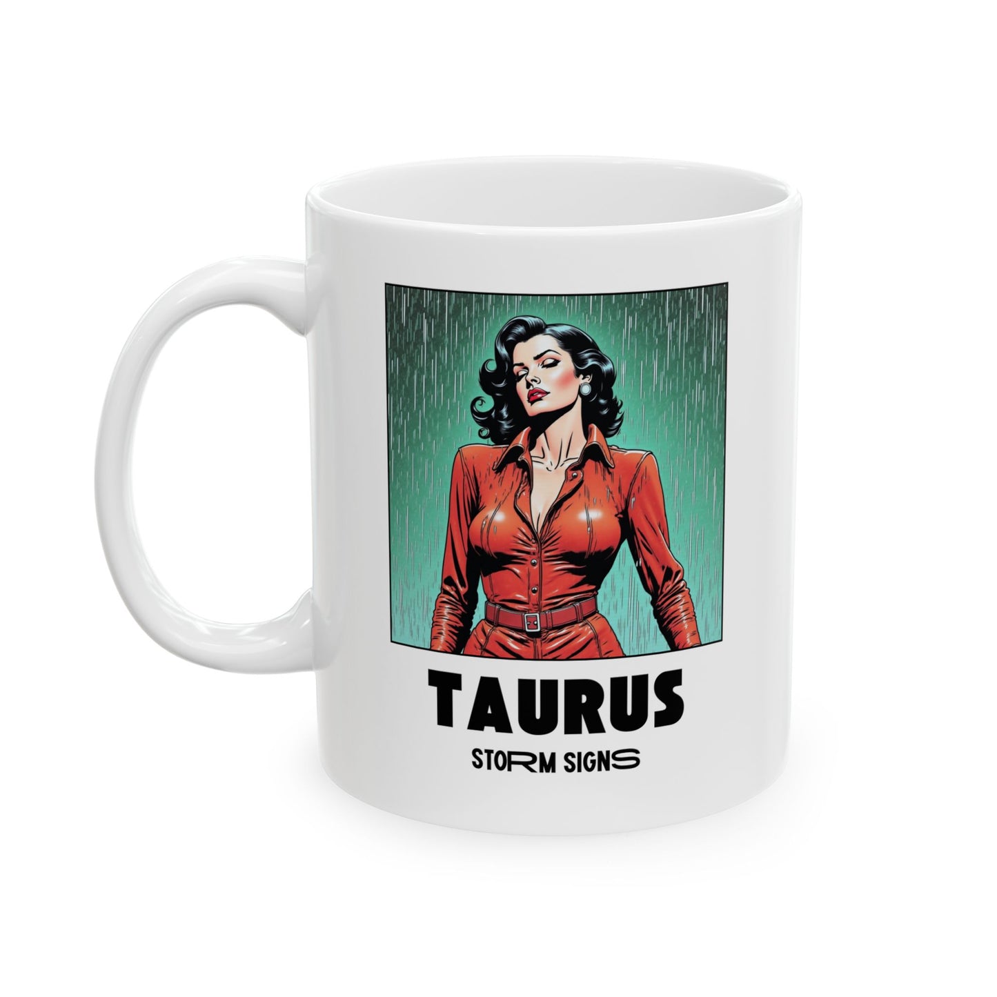 Storm Signs, Taurus - 11oz Ceramic Astrology Mug