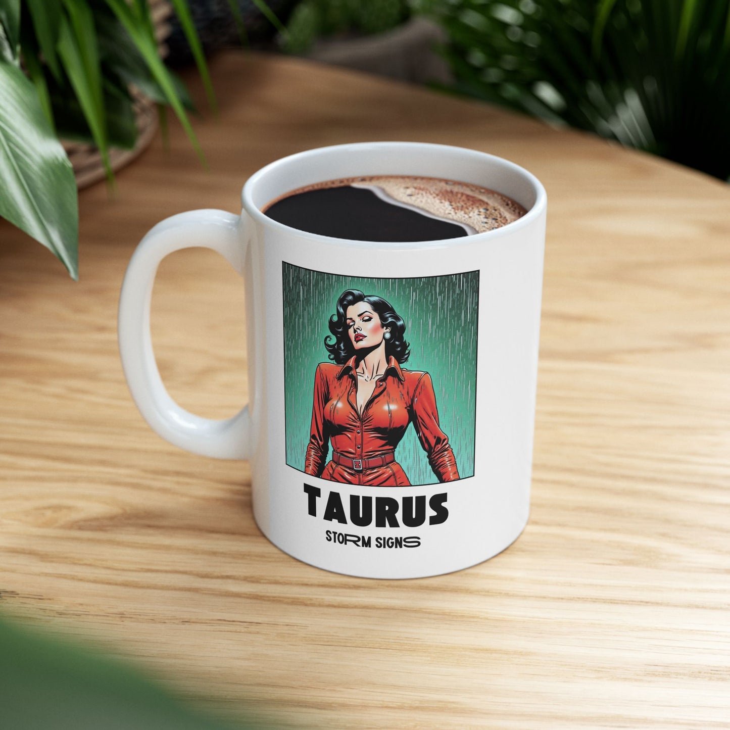 Storm Signs, Taurus - 11oz Ceramic Astrology Mug