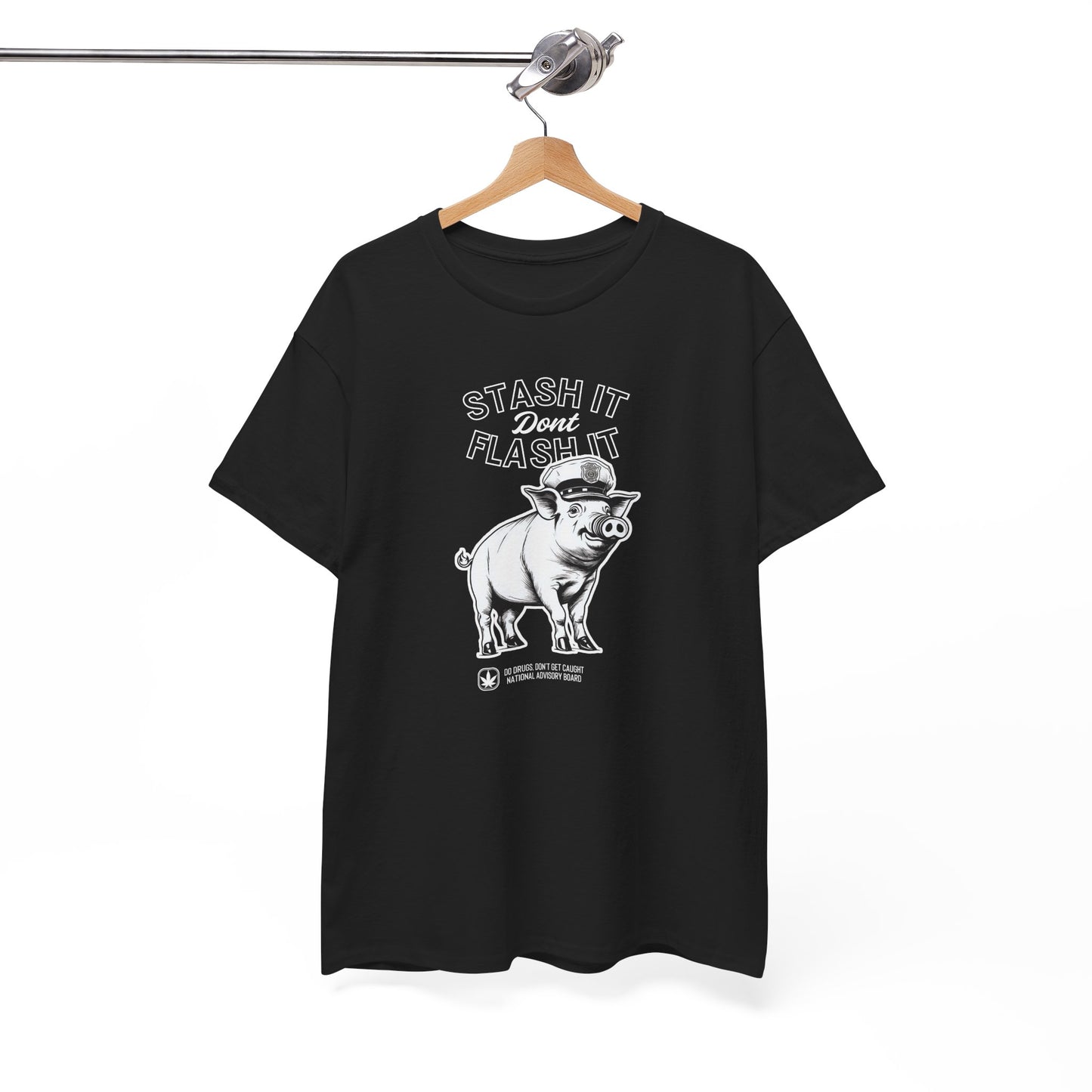 Stash It, Don't Flash It - Unisex Heavy Cotton Tee