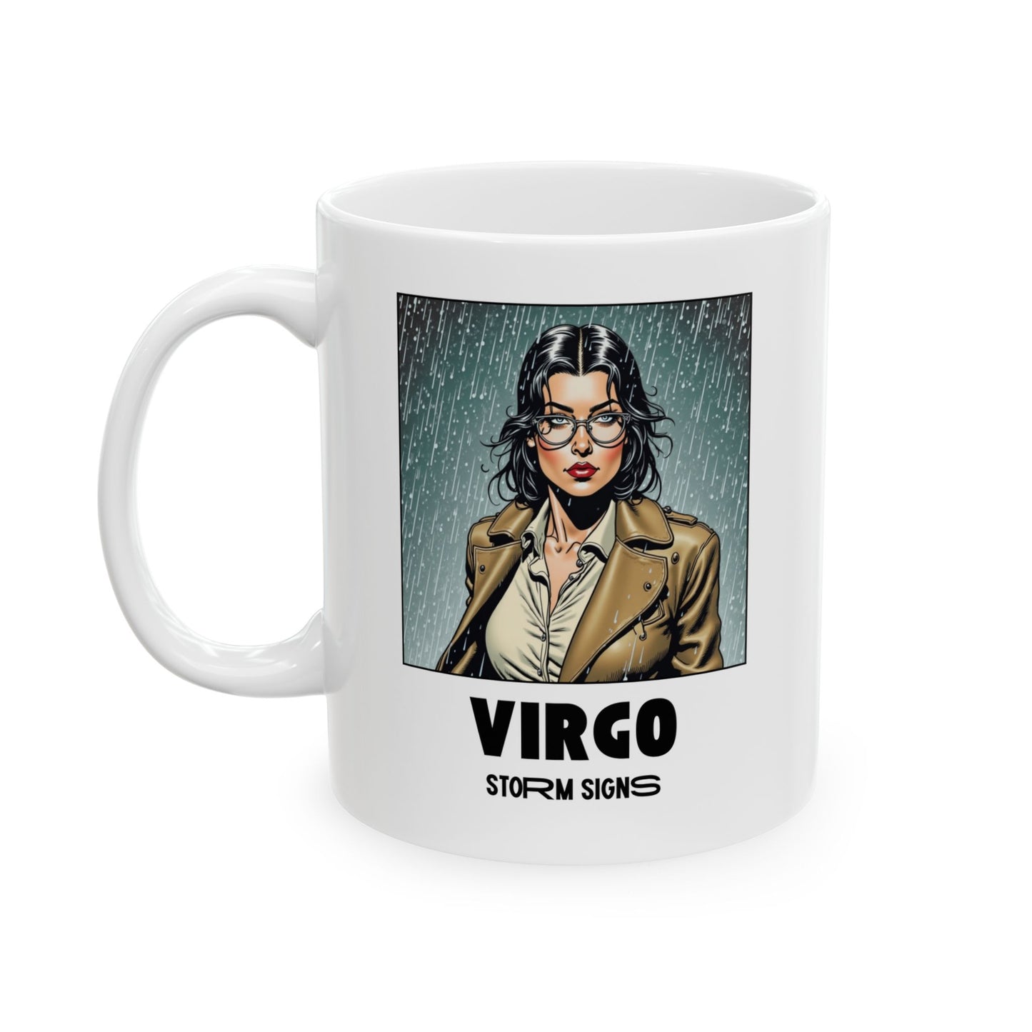 Storm Signs, Virgo - 11oz Ceramic Astrology Mug
