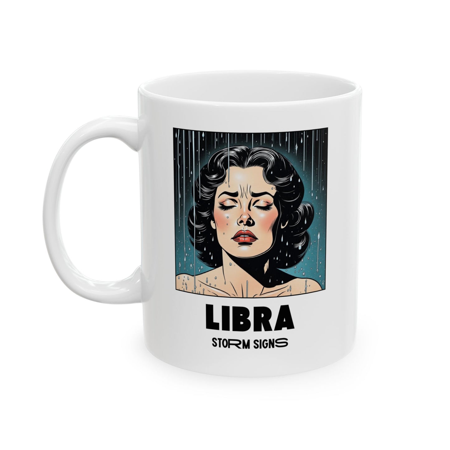 Storm Signs, Libra - 11oz Ceramic Astrology Mug
