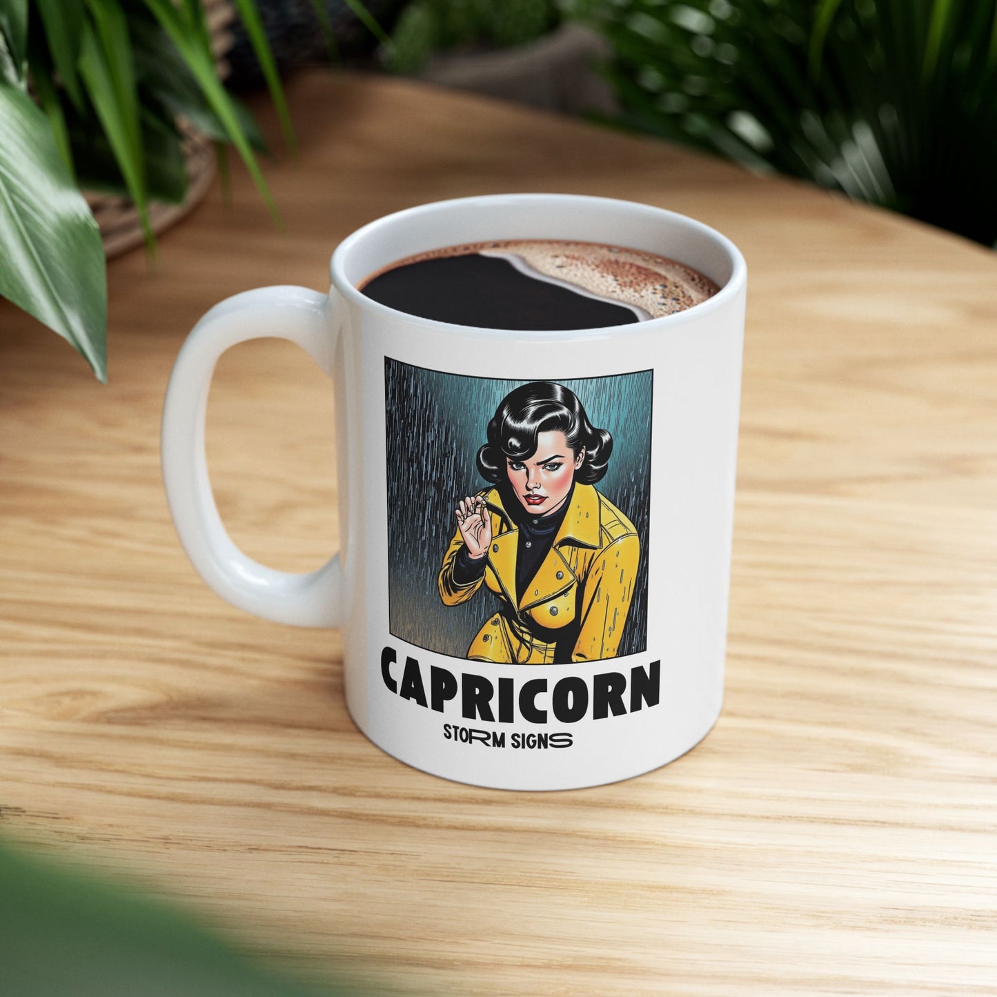 Storm Signs, Capricorn - 11oz Ceramic Astrology Mug