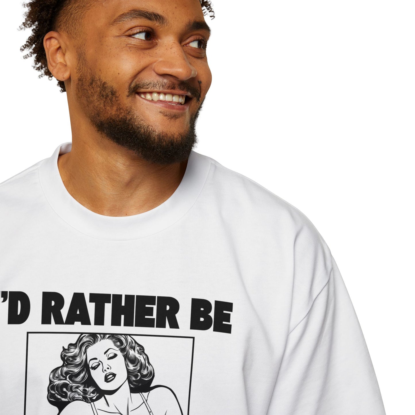 I'd Rather Be At Jumbos -Oversized Heavy Tee