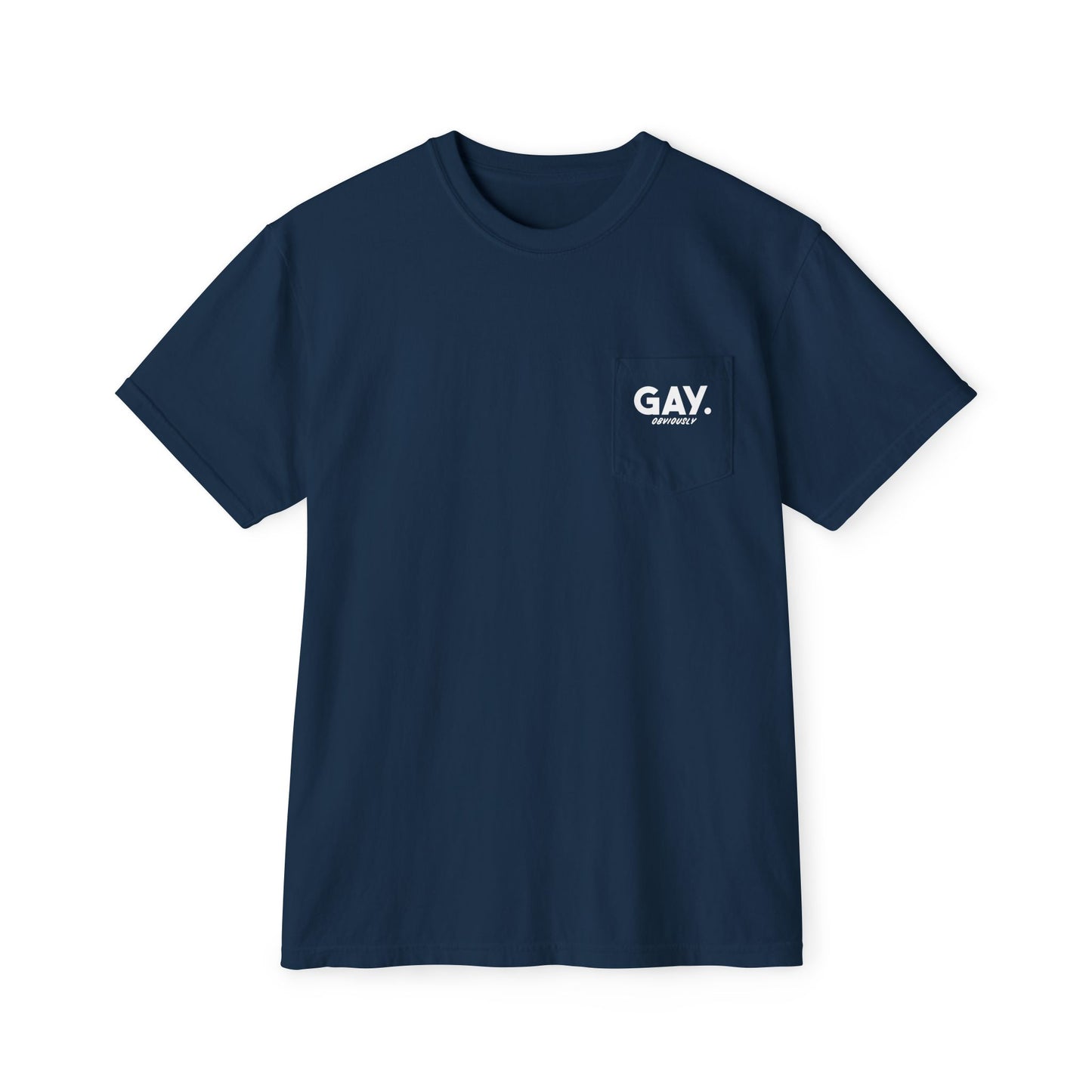 Gay, Obviously - Queer Pocket Tee