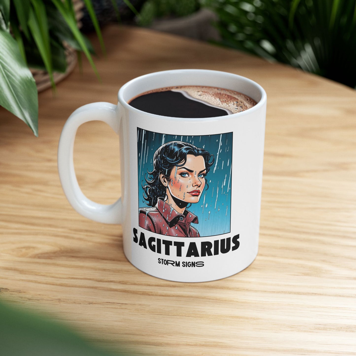 Storm Signs, Sagittarius - 11oz Ceramic Astrology Zodiac Sign Mug