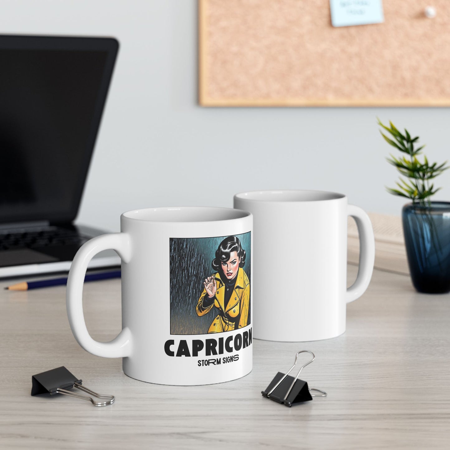 Storm Signs, Capricorn - 11oz Ceramic Astrology Zodiac Sign Mug