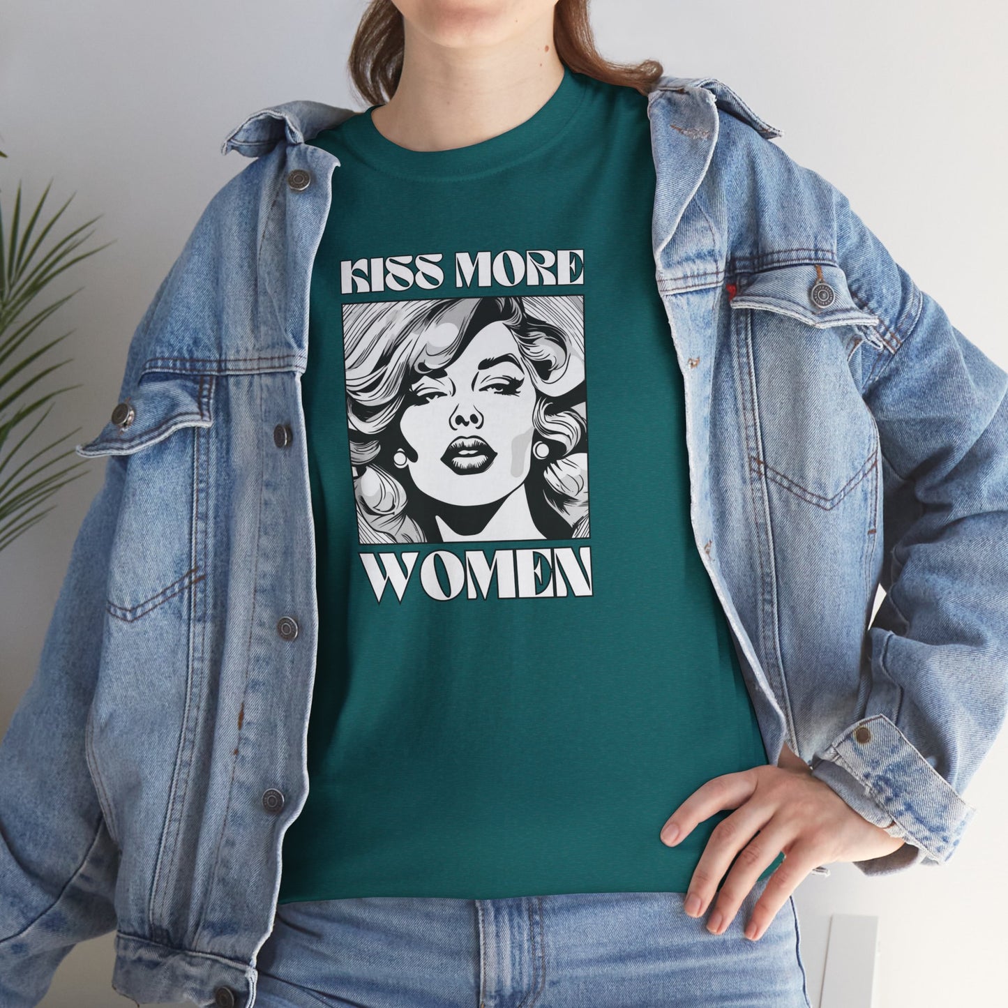 Kiss More Women - Unisex Heavy Cotton Tee