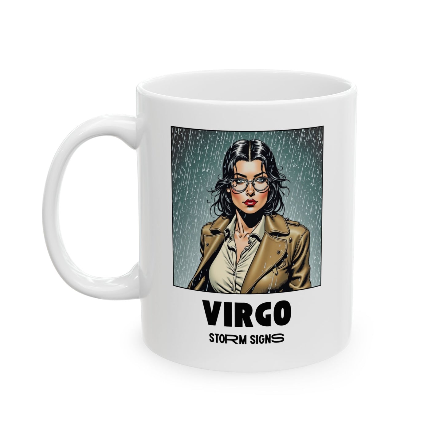 Storm Signs, Virgo - 11oz Ceramic Astrology Zodiac Sign Mug