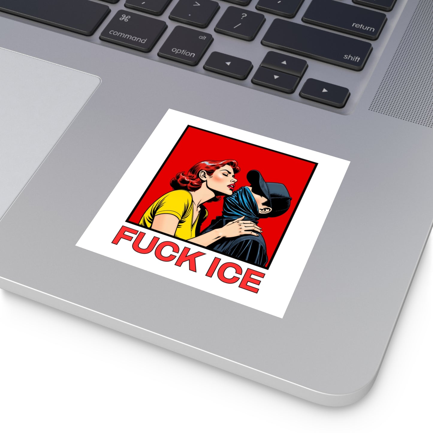 Chinga a ICE - Square Vinyl Stickers