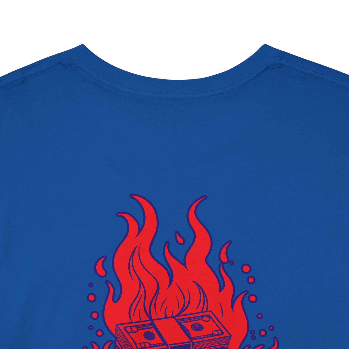 Burn The Rich - Unisex Heavy Cotton Tee