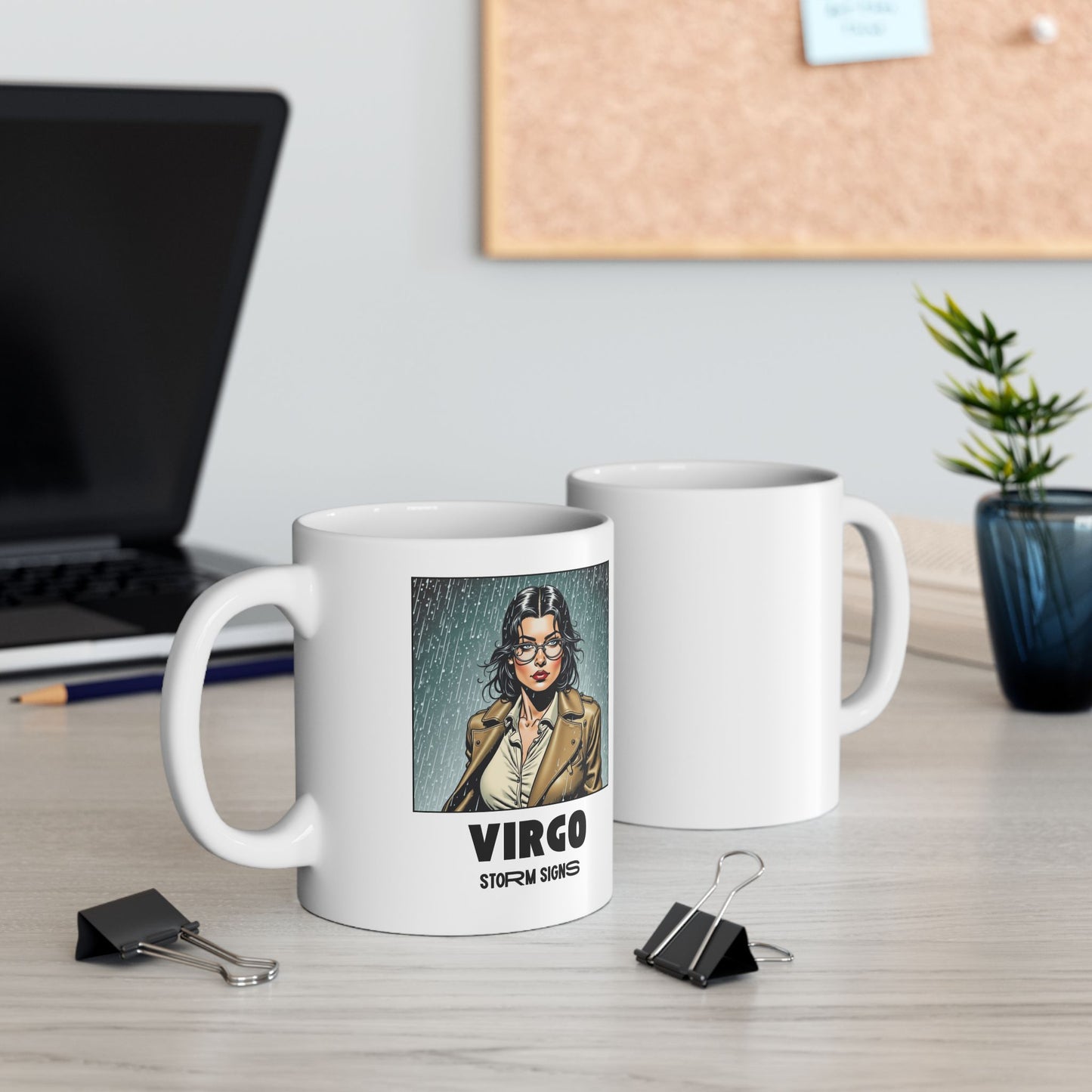 Storm Signs, Virgo - 11oz Ceramic Astrology Zodiac Sign Mug