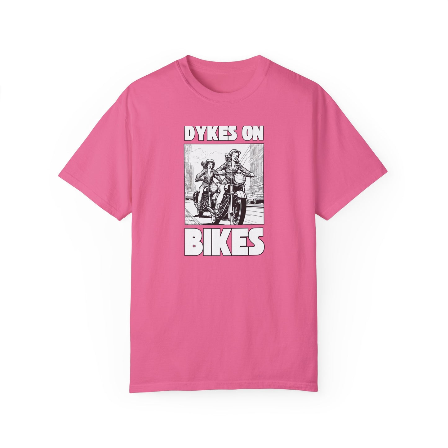 Dykes on Bikes - Unisex Heavy Cotton Tee