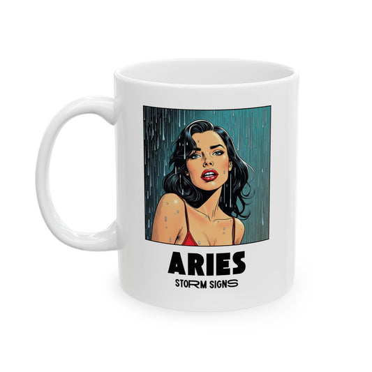 Storm Signs, Aries - 11oz Ceramic Astrology Mug
