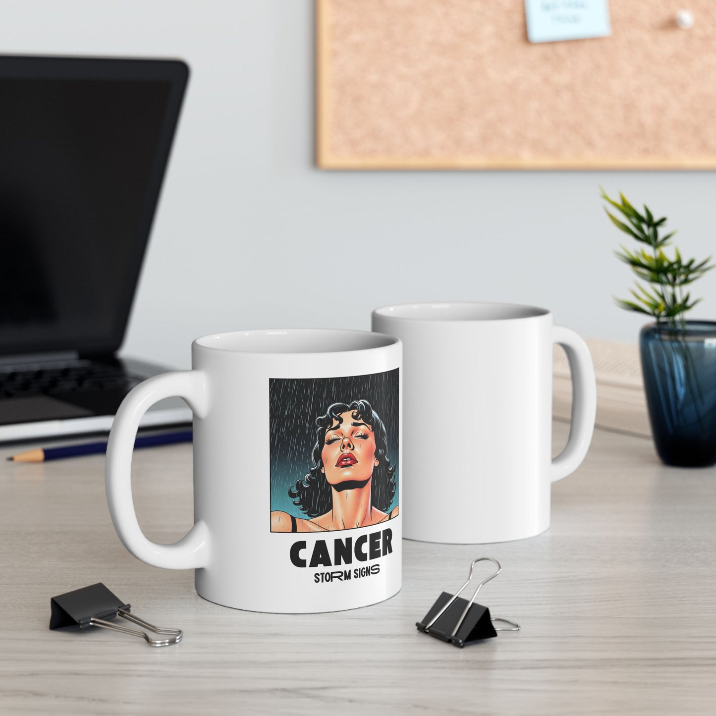 Storm Signs, Cancer - 11oz Ceramic Astrology Zodiac Sign Mug