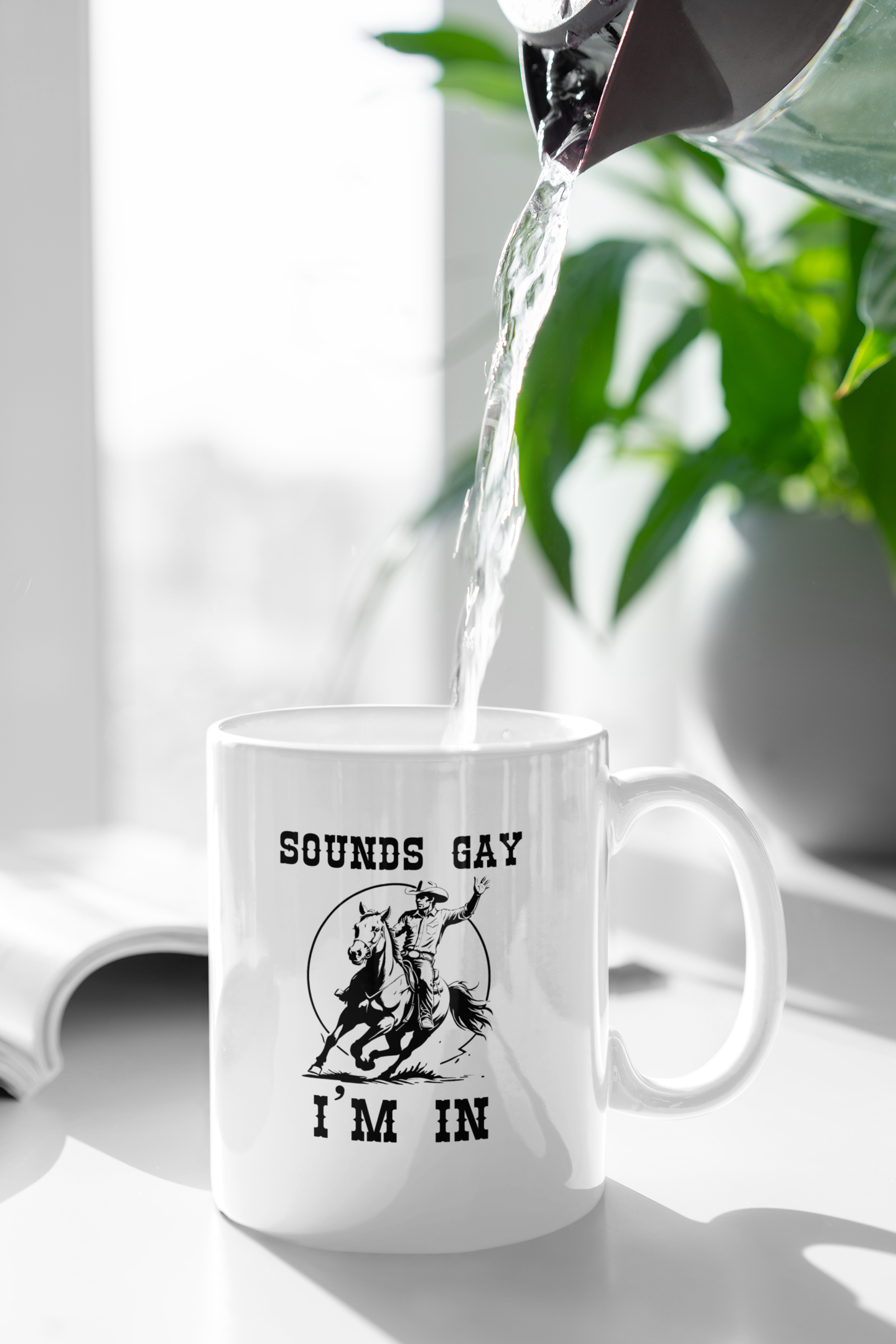 Sounds Gay I'm In - LGBTQ Cowboy 11oz Ceramic Mug