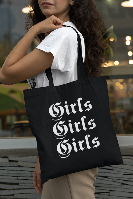 Girls Girls Girls - Cotton Tote Bag