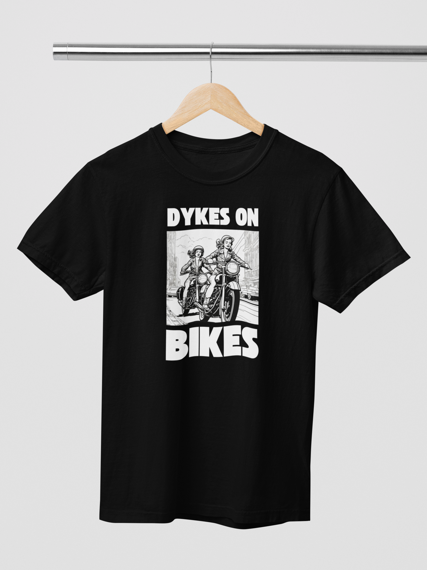 Dykes on Bikes - Unisex Heavy Cotton Tee