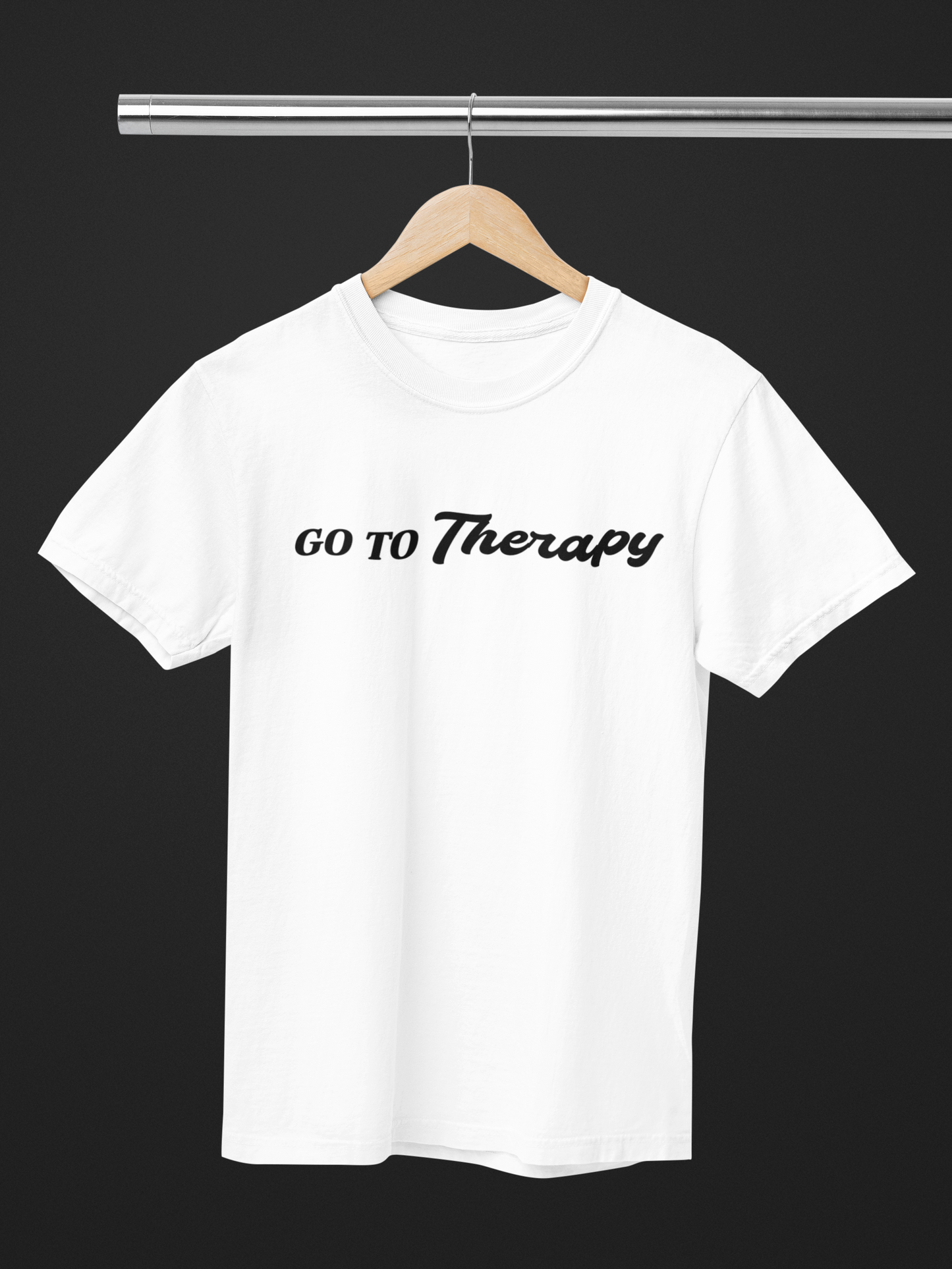 Go To Therapy - Unisex Garment-Dyed T-shirt