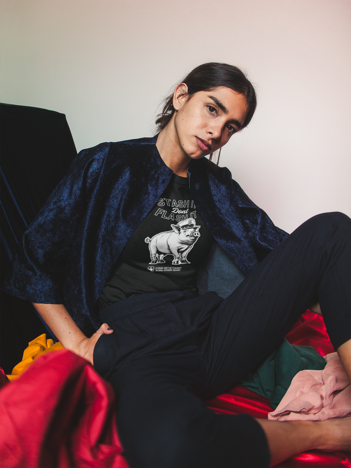 Stash It, Don't Flash It - Unisex Heavy Cotton Tee