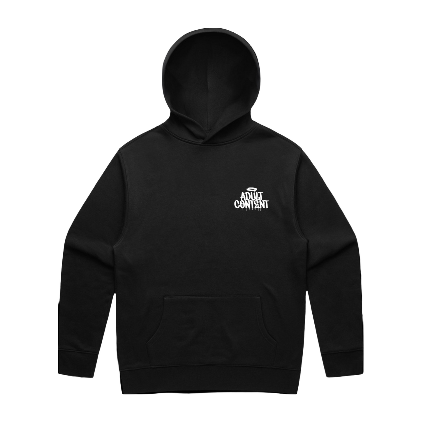 Adult Content-Oversized Thick Pullover Hoodie