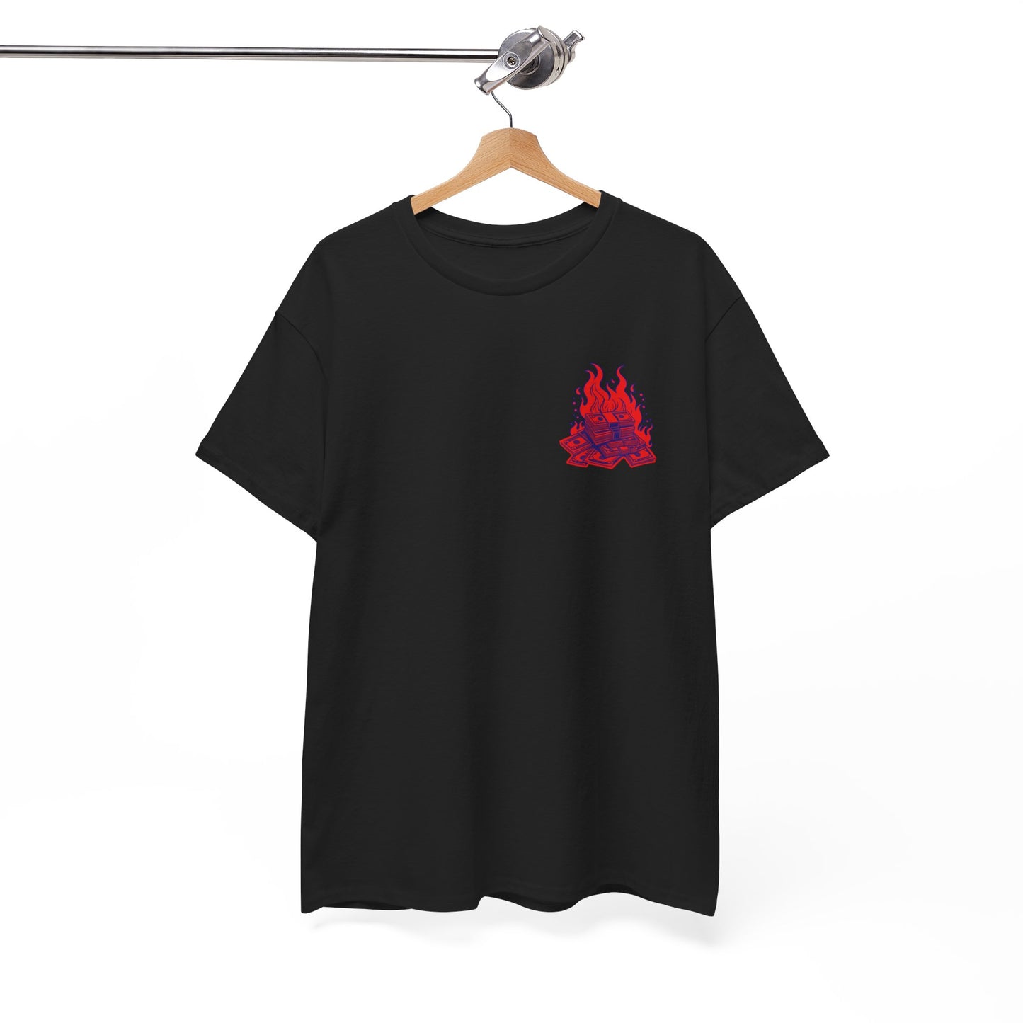 Burn The Rich - Unisex Heavy Cotton Tee