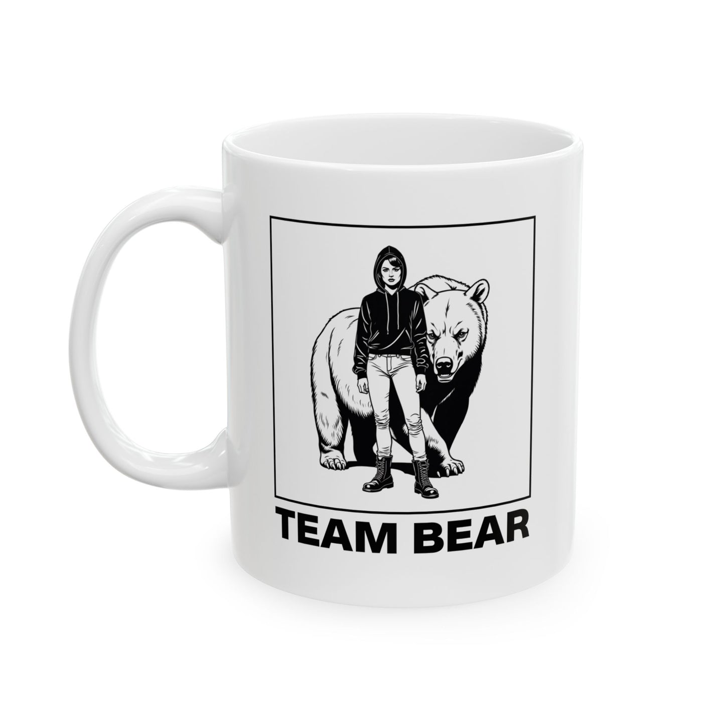 Team Bear- Ceremic 11oz Mug
