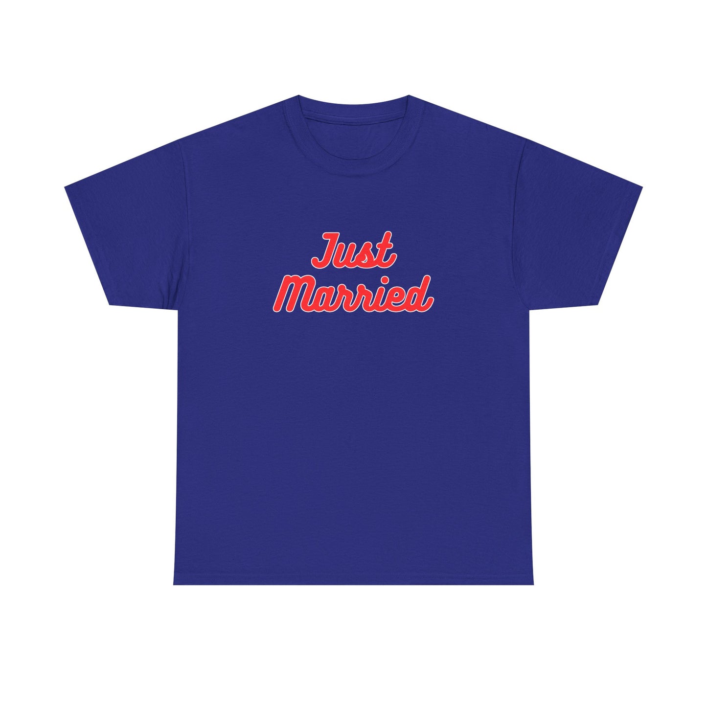 Just Married - Unisex Heavy Cotton Tee