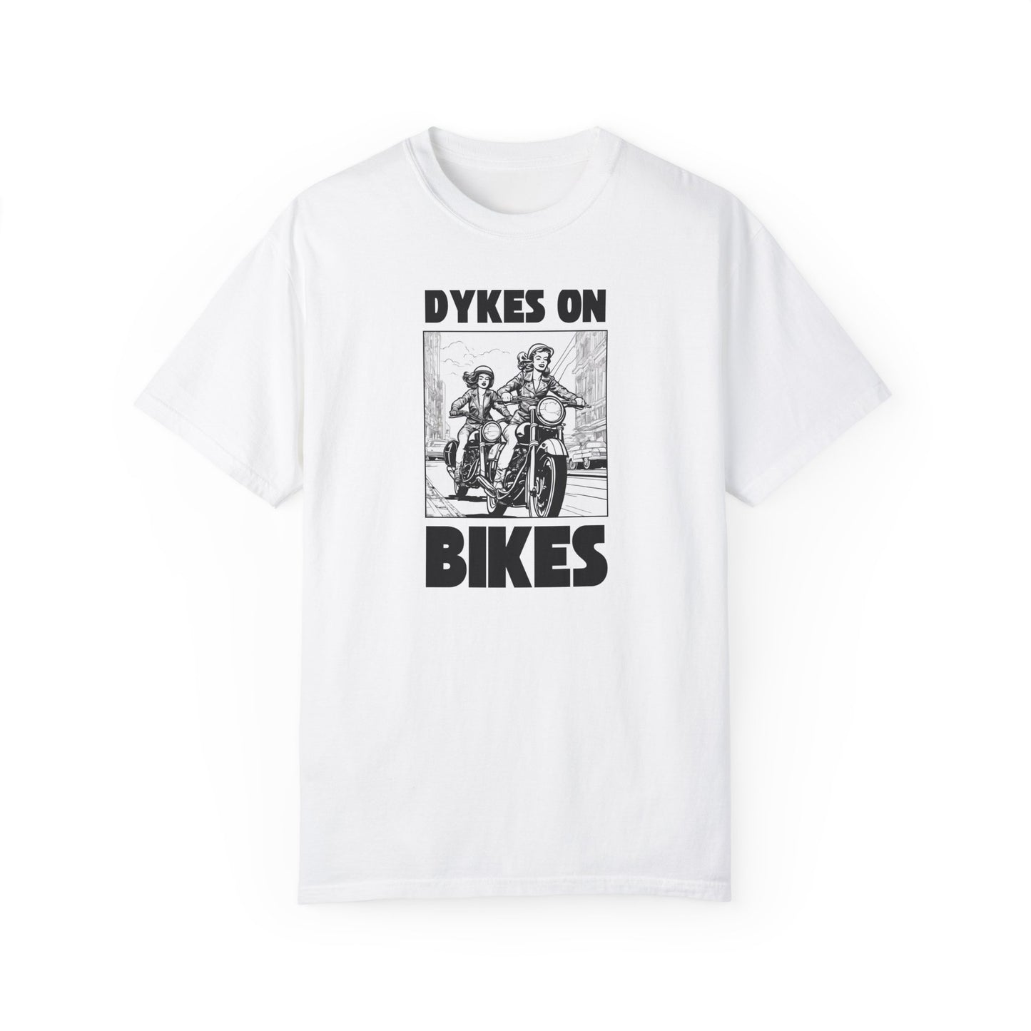 Dykes on Bikes - Unisex Heavy Cotton Tee