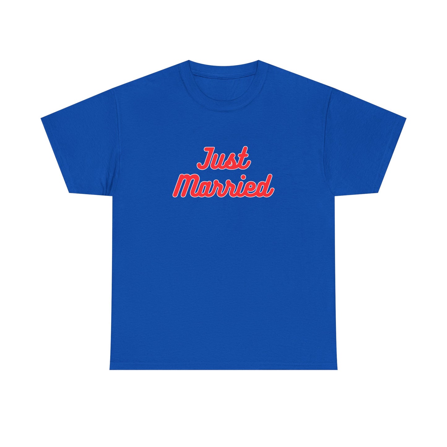 Just Married - Unisex Heavy Cotton Tee