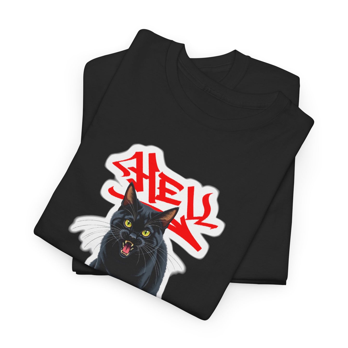 Hell Cat - Unisex Heavy Cotton Tee