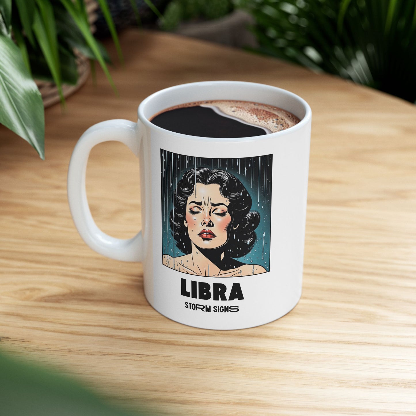 Storm Signs, Libra - 11oz Ceramic Astrology Zodiac Sign Mug